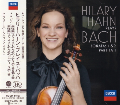 Hilary Hahn Plays Bach – Sonatas 1 & 2 / Partita 1